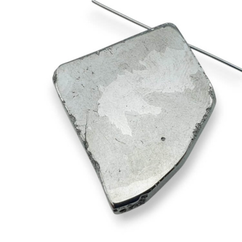 Titanium agate slice with hole 30x27 mm no 177
