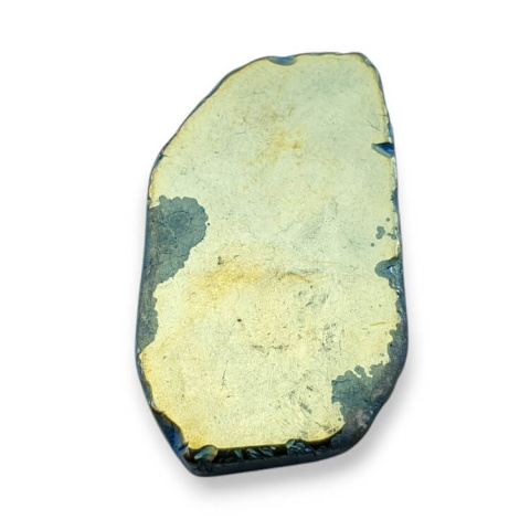 Agat tytanowy plaster z dziurką 31x20 mm nr 109 Agat tytanowy plaster z dziurką 31x20 mm nr 109