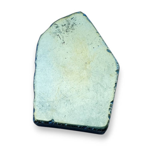 Titanium agate slice with hole 31x22 mm no 90 Titanium agate slice with hole 31x22 mm no 90