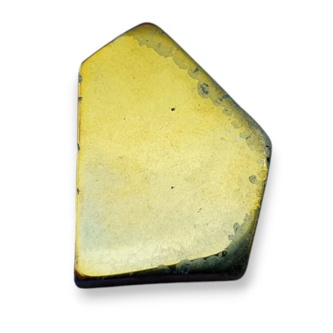 Titanium agate slice with hole 31x23 mm no 254 Titanium agate slice with hole 31x23 mm no 254