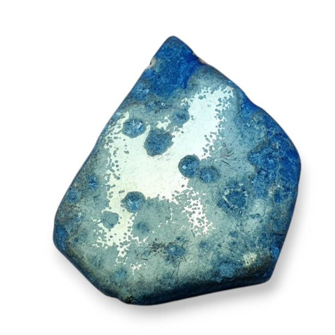 Titanium agate slice with hole 31x24 mm no 108 Titanium agate slice with hole 31x24 mm no 108