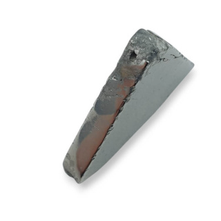 Titanium agate slice with hole 31x28 mm no 158