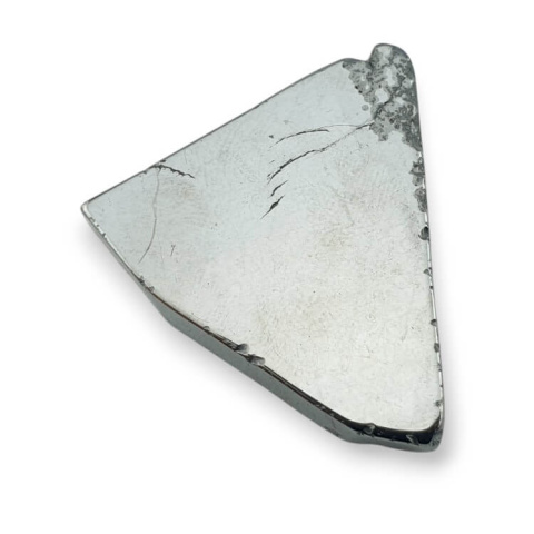 Titanium agate slice with hole 31x28 mm no. 158