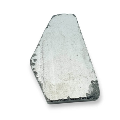 Titanium agate slice with hole 32x21 mm no 130 Titanium agate slice with hole 32x21 mm no 130