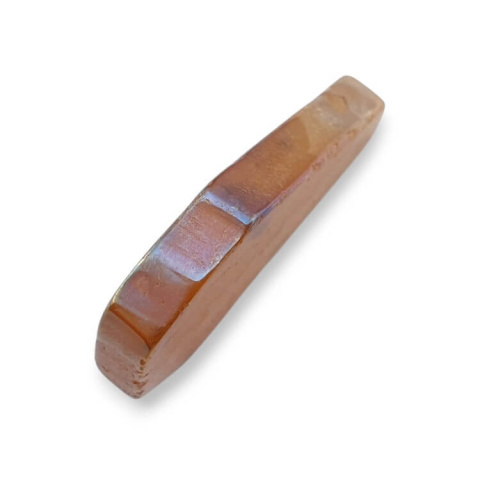 Titanium agate slice with hole 32x22 mm no 322 Titanium agate slice with hole 32x22 mm no 322