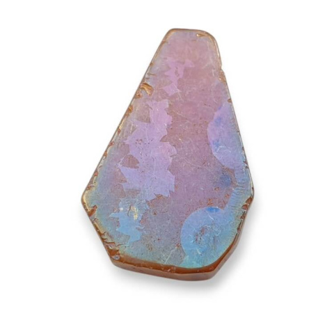 Titanium agate slice with hole 32x22 mm no 322 Titanium agate slice with hole 32x22 mm no 322