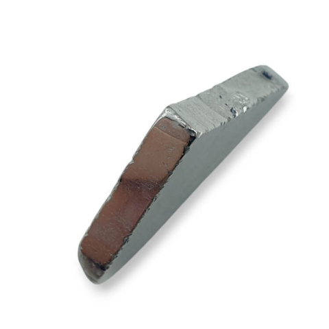 Titanium agate slice with hole 32x29 mm no 169 Titanium agate slice with hole 32x29 mm no 169