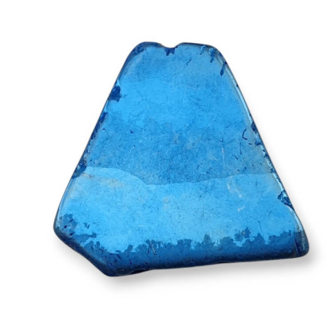 Titanium agate slice with hole 32x33 mm no 196 Titanium agate slice with hole 32x33 mm no 196