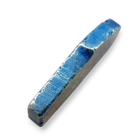 Titanium agate slice with hole 33x18 mm no 67 Titanium agate slice with hole 33x18 mm no 67
