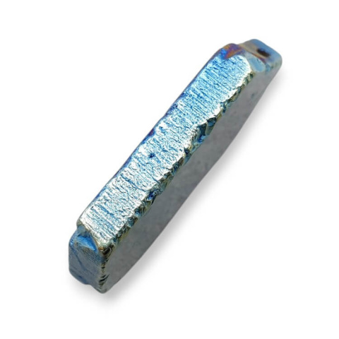 Titanium agate slice with hole 33x21 mm no 71 Titanium agate slice with hole 33x21 mm no 71