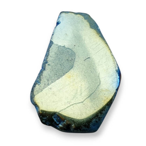 Titanium agate slice with hole 33x22 mm no 100 Titanium agate slice with hole 33x22 mm no 100