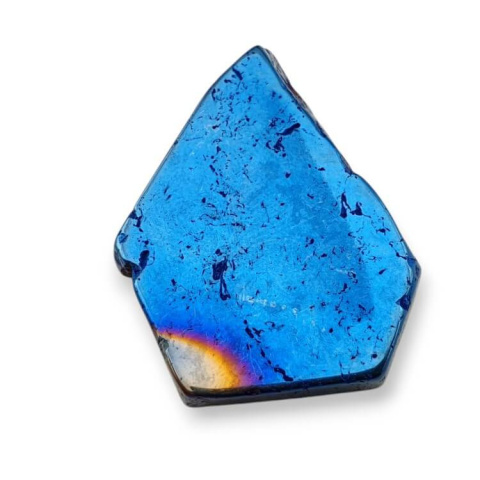 Titanium agate slice with hole 33x24 mm no 212 Titanium agate slice with hole 33x24 mm no 212