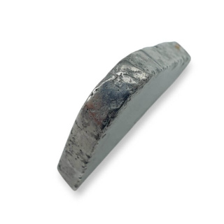 Titanium agate slice with hole 33x26 mm no 176