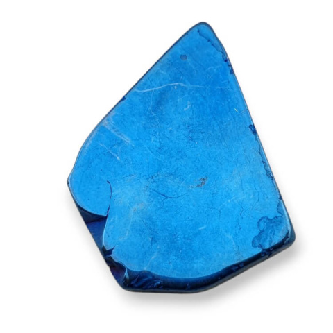Titanium agate slice with hole 33x27 mm no 185 Titanium agate slice with hole 33x27 mm no 185