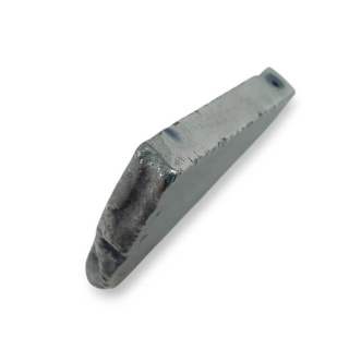 Titanium agate slice with hole 33x28 mm no 173