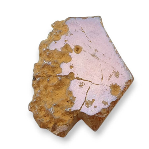 Titanium agate slice with hole 33x29 mm no 342 Titanium agate slice with hole 33x29 mm no 342