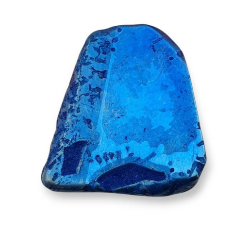 Titanium agate slice with hole 33x30 mm no 200 Titanium agate slice with hole 33x30 mm no 200