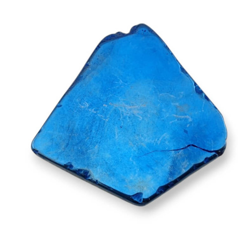 Titanium agate slice with hole 33x31 mm no 230 Titanium agate slice with hole 33x31 mm no 230