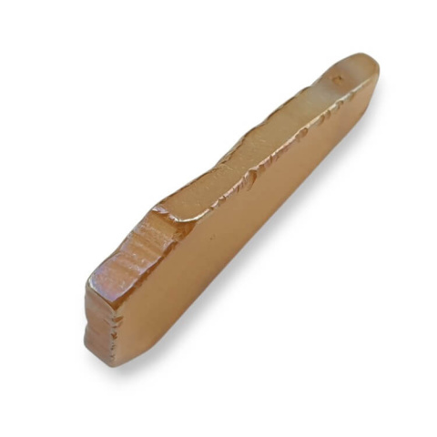 Titanium agate slice with hole 34x17 mm no 326 Titanium agate slice with hole 34x17 mm no 326