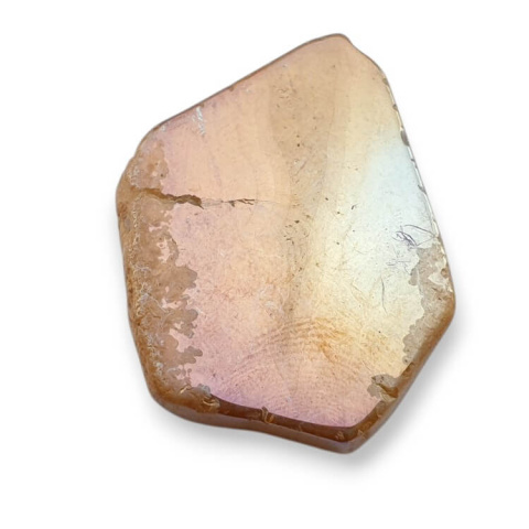 Titanium agate slice with hole 34x26 mm no 309 Titanium agate slice with hole 34x26 mm no 309