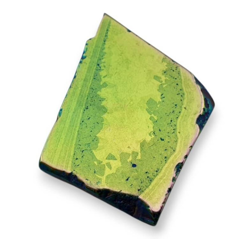 Titanium agate slice with hole 34x28 mm no 245 Titanium agate slice with hole 34x28 mm no 245
