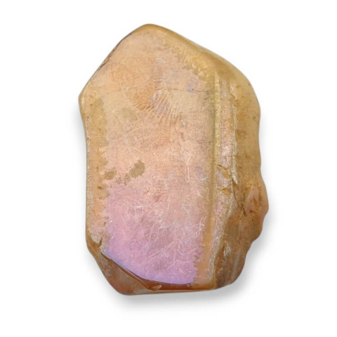 Titanium agate slice with hole 35x23 mm no 331 Titanium agate slice with hole 35x23 mm no 331