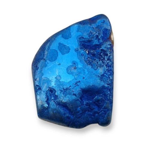 Titanium agate slice with hole 35x24 mm no 214 Titanium agate slice with hole 35x24 mm no 214
