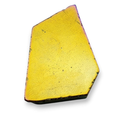 Titanium agate slice with hole 35x25 mm No 264 Titanium agate slice with hole 35x25 mm No 264