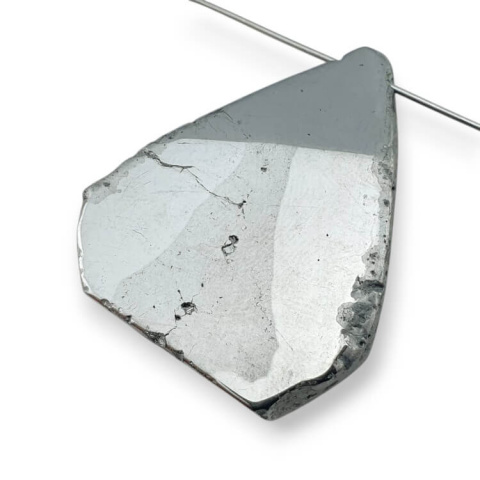 Titanium agate slice with hole 35x27 mm no 151 Titanium agate slice with hole 35x27 mm no 151