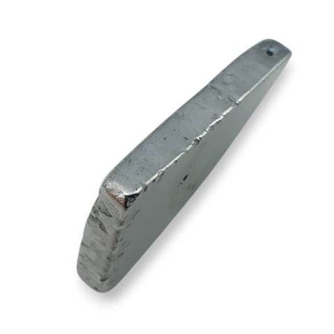 Titanium agate slice with hole 35x28 mm no 163 Titanium agate slice with hole 35x28 mm no 163