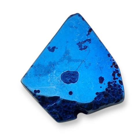 Titanium agate slice with hole 35x30 mm no 237 Titanium agate slice with hole 35x30 mm no 237