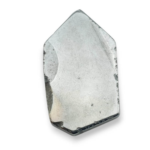 Titanium agate slice with hole 36x22 mm no. 141 Titanium agate slice with hole 36x22 mm no. 141