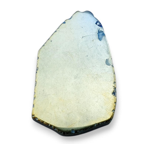 Agat tytanowy plaster z dziurką 36x23 mm nr 69 Agat tytanowy plaster z dziurką 36x23 mm nr 69