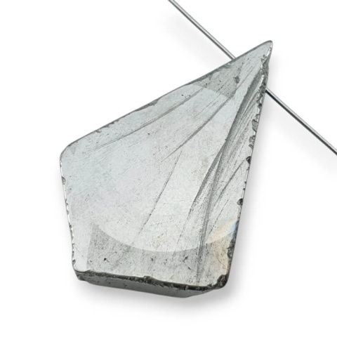 Titanium agate slice with hole 36x25 mm no. 148 Titanium agate slice with hole 36x25 mm no. 148