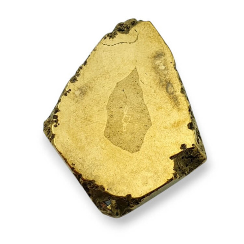 Titanium slice agate with hole 36x25 mm no. 52 Titanium slice agate with hole 36x25 mm no. 52