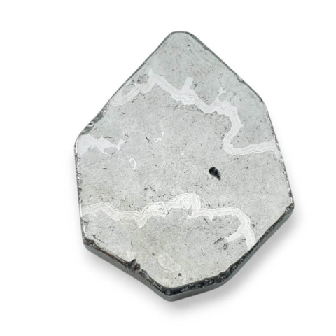 Titanium agate slice with hole 36x28 mm no 182 Titanium agate slice with hole 36x28 mm no 182