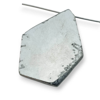 Agat tytanowy plaster z dziurką 36x29 mm nr 160