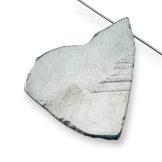 Agat tytanowy plaster z dziurką 36x29 mm nr 183