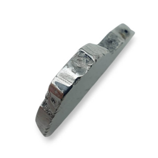 Agat tytanowy plaster z dziurką 36x29 mm nr 183