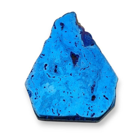 Titanium agate slice with hole 36x29 mm no 229 Titanium agate slice with hole 36x29 mm no 229