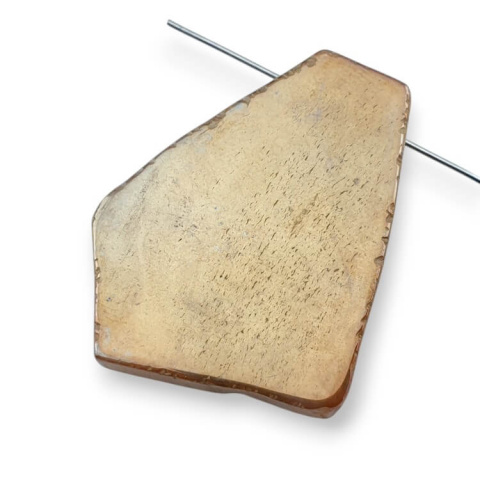 Agat tytanowy plaster z dziurką 36x29 mm nr 320 Agat tytanowy plaster z dziurką 36x29 mm nr 320