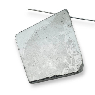 Agat tytanowy plaster z dziurką 36x32 mm nr 143