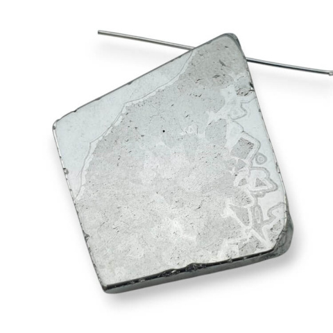Agat tytanowy plaster z dziurką 36x32 mm nr 143 Agat tytanowy plaster z dziurką 36x32 mm nr 143