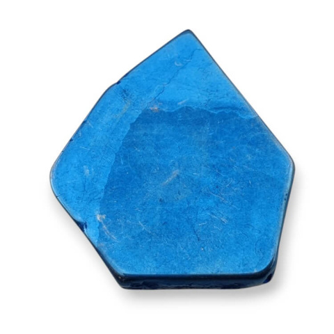 Agate titanium slice with hole 36x32 mm no 223 Agate titanium slice with hole 36x32 mm no 223
