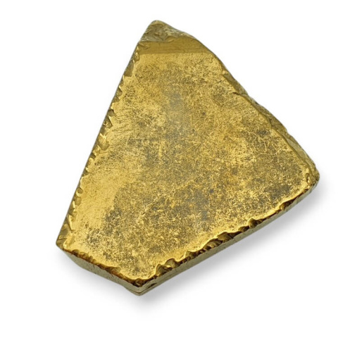 Titanium agate slice with hole 36x34 mm no 50 Titanium agate slice with hole 36x34 mm no 50