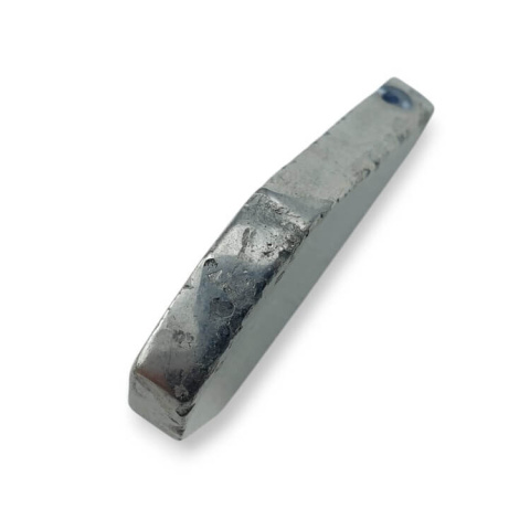 Agate titanium patch with hole 37x21 mm no 128 Agate titanium patch with hole 37x21 mm no 128