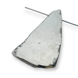 Agat tytanowy plaster z dziurką 37x23 mm nr 172