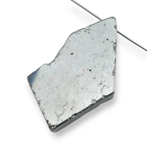 Agate titanium slice with hole 37x26 mm no. 159 Agate titanium slice with hole 37x26 mm no. 159