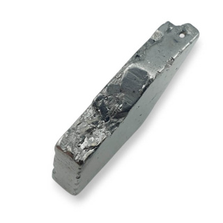 Agat tytanowy plaster z dziurką 37x26 mm nr 159