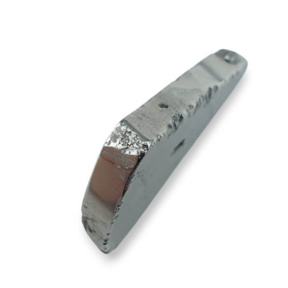 Agat tytanowy plaster z dziurką 37x27 mm nr 137